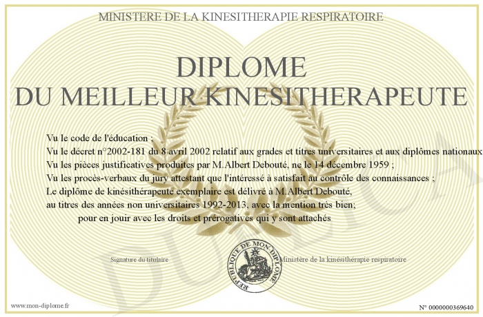 diplome universitaire kine respiratoire